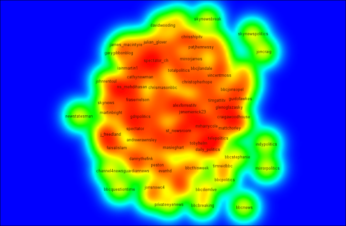 Original list provided by Tweetminster